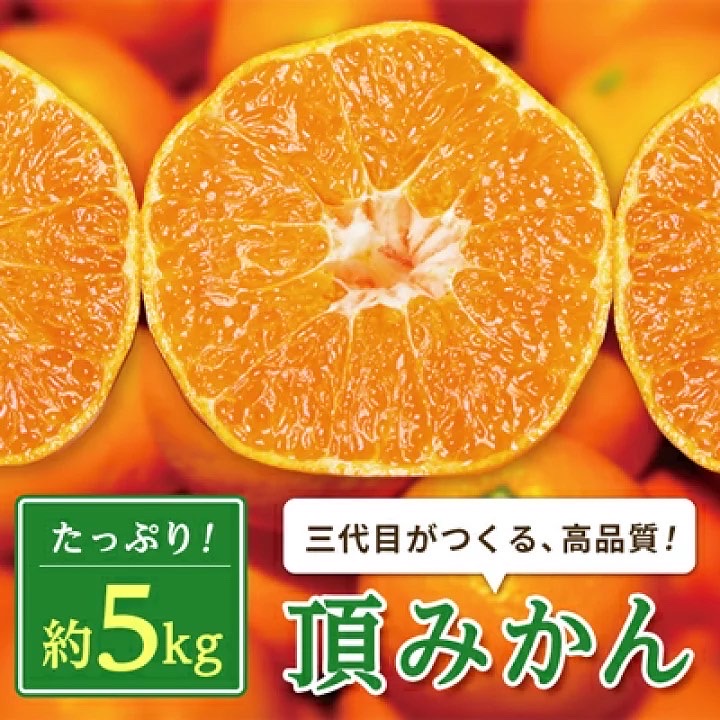 頂みかん | 新鮮な味わいが特徴のみかん - 愛媛みかん通販